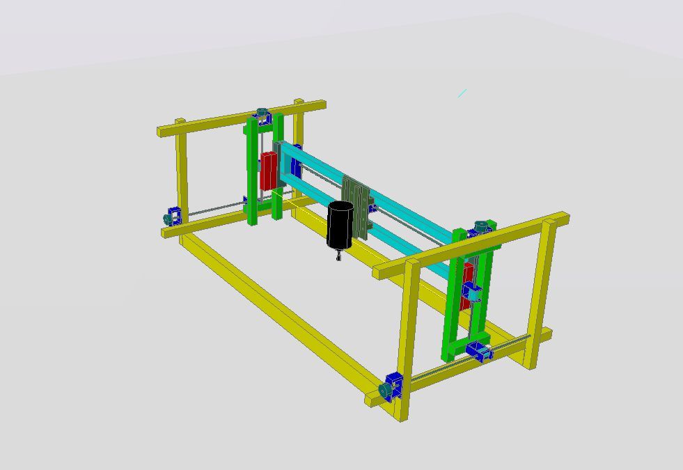 3D frezovačka